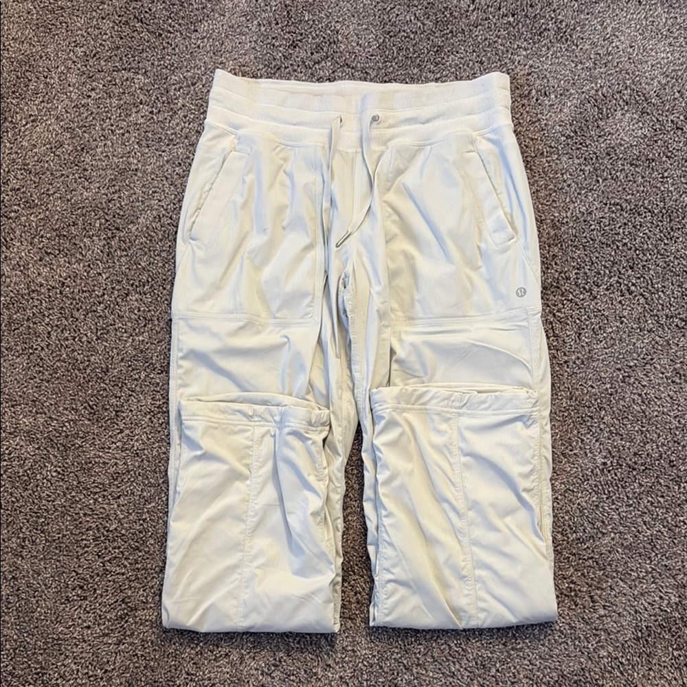 Lululemon dance studio pants bone